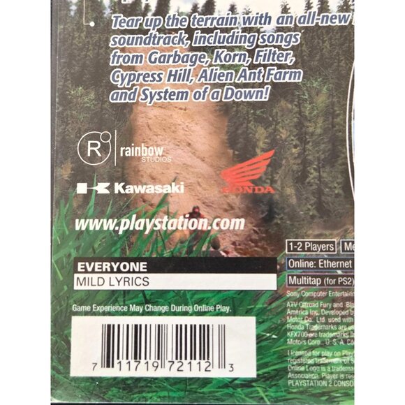 ATV Off Road Fury 2 Case And Large Book Only Black Label Sony PlayStation 2 PS2 - Picture 6 of 7